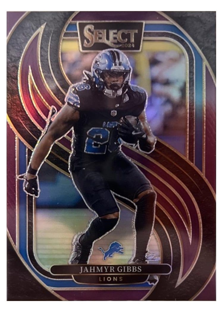 2024 Panini Select Base Set Jahmyr Gibbs #163 card