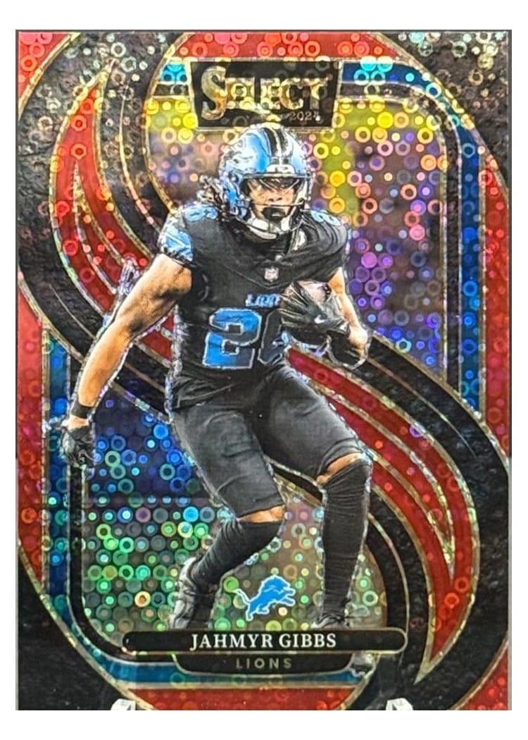 2024 Panini Select Base Set Jahmyr Gibbs #163 card