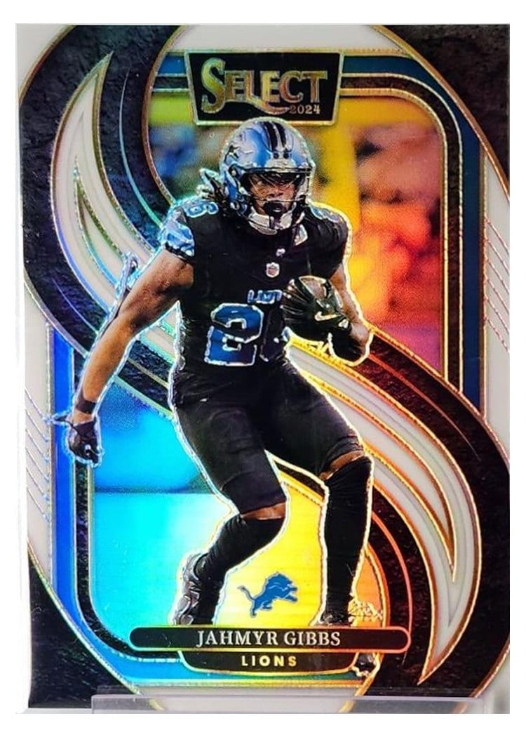 2024 Panini Select Base Set Jahmyr Gibbs #163 card