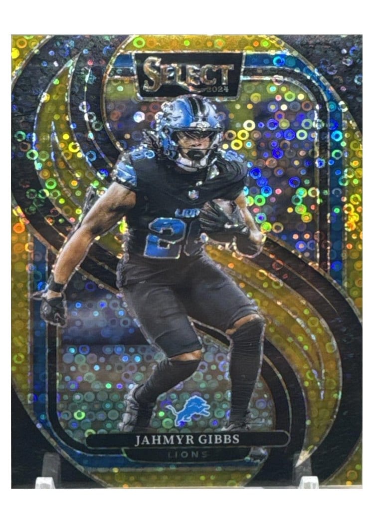 2024 Panini Select Base Set Jahmyr Gibbs #163 card