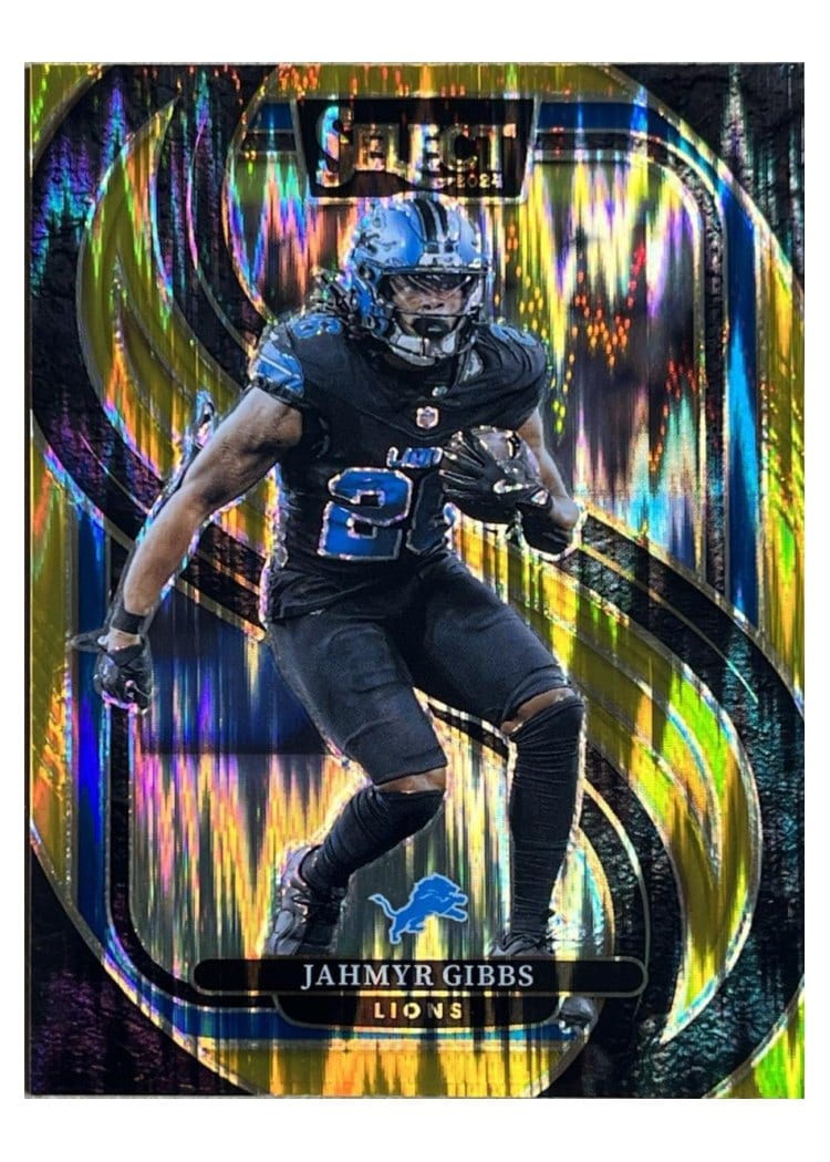 2024 Panini Select Base Set Jahmyr Gibbs #163 card