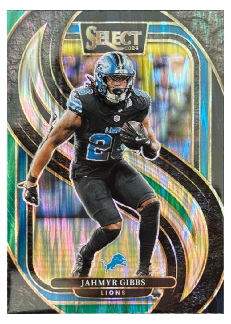 2024 Panini Select Base Set Jahmyr Gibbs #163 card