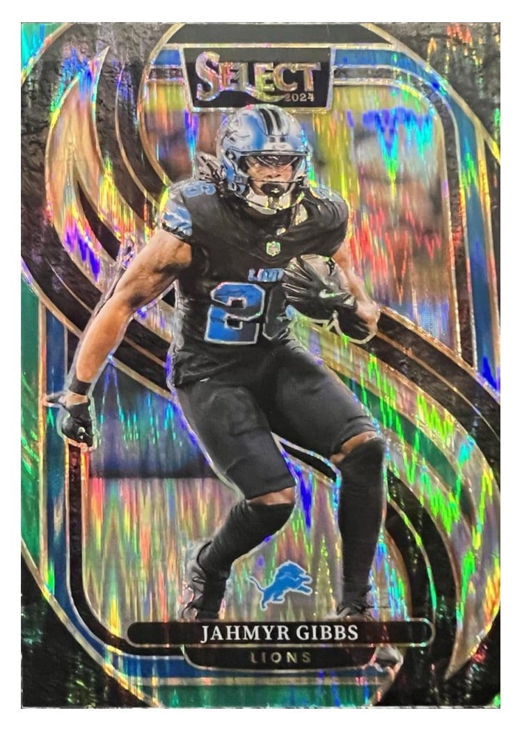 2024 Panini Select Base Set Jahmyr Gibbs #163 card