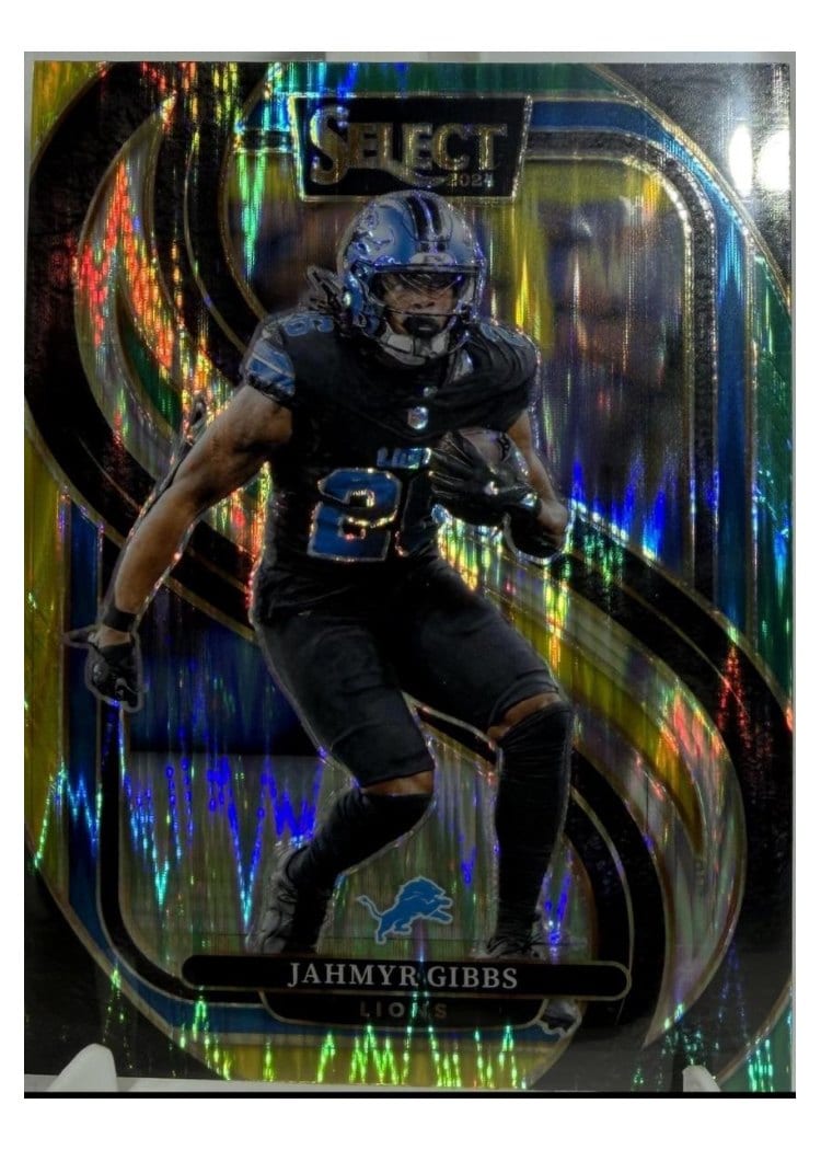 2024 Panini Select Base Set Jahmyr Gibbs #163 card