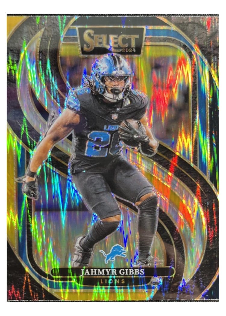 2024 Panini Select Base Set Jahmyr Gibbs #163 card