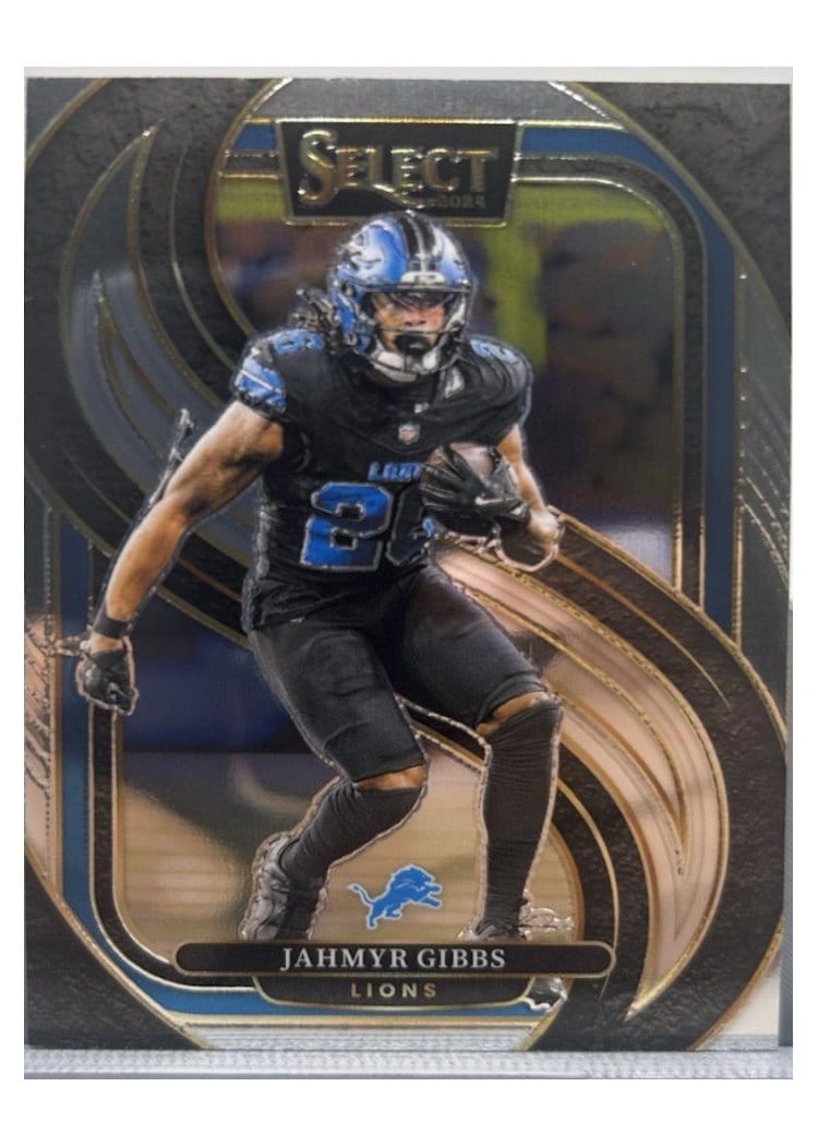 2024 Panini Select Base Set Jahmyr Gibbs #163 card
