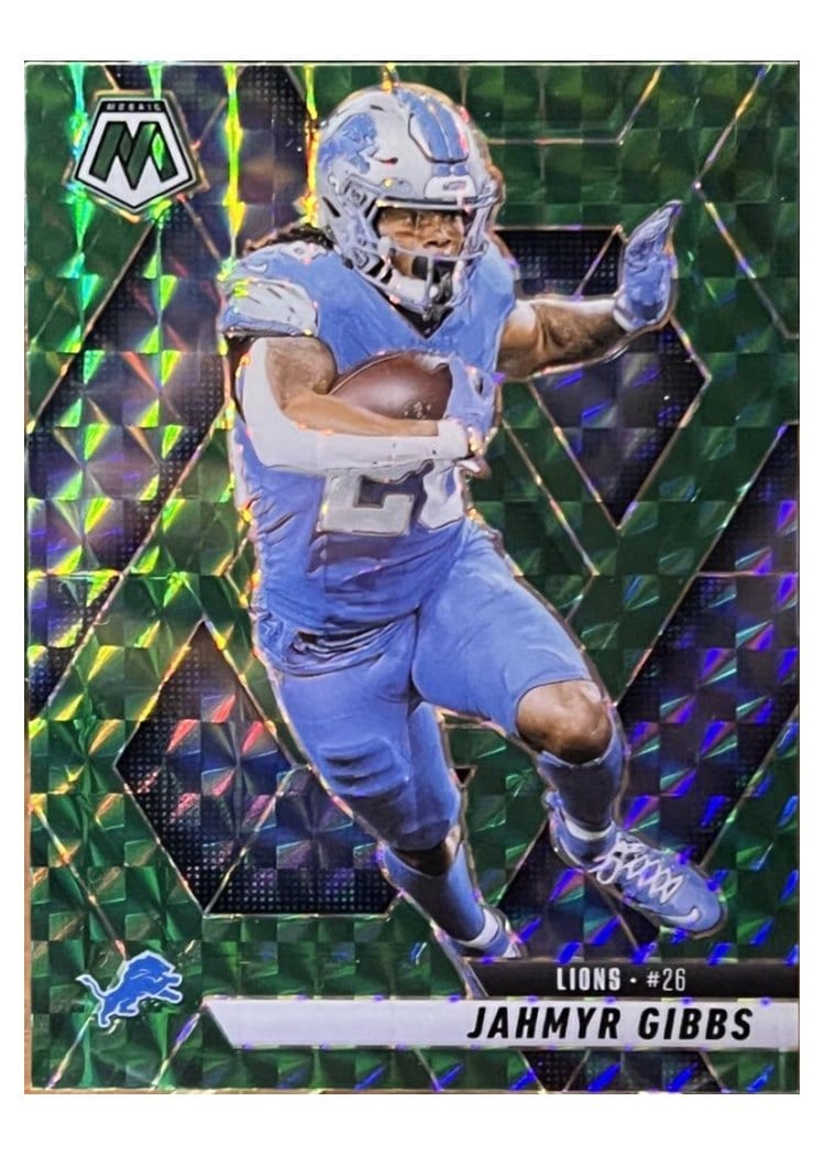 2025 Panini Mosaic Base Set Jahmyr Gibbs #103 card