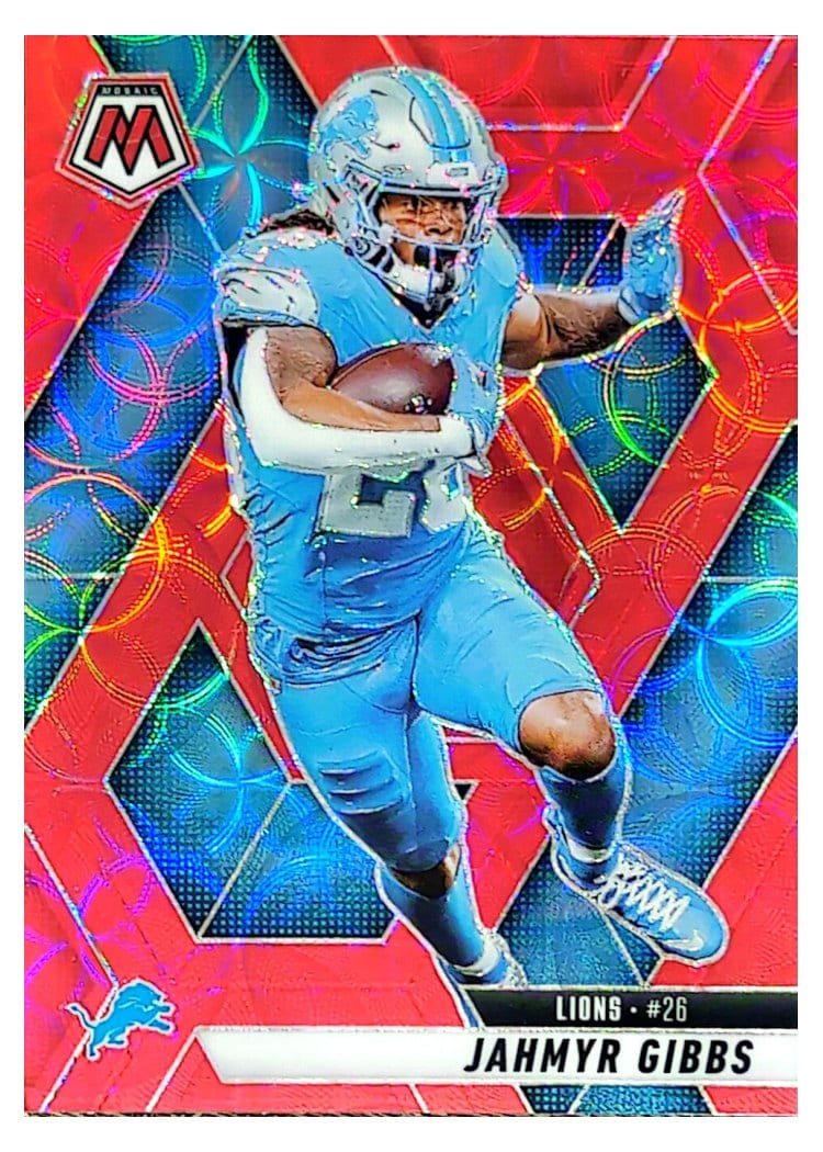 2025 Panini Mosaic Base Set Jahmyr Gibbs #103 card