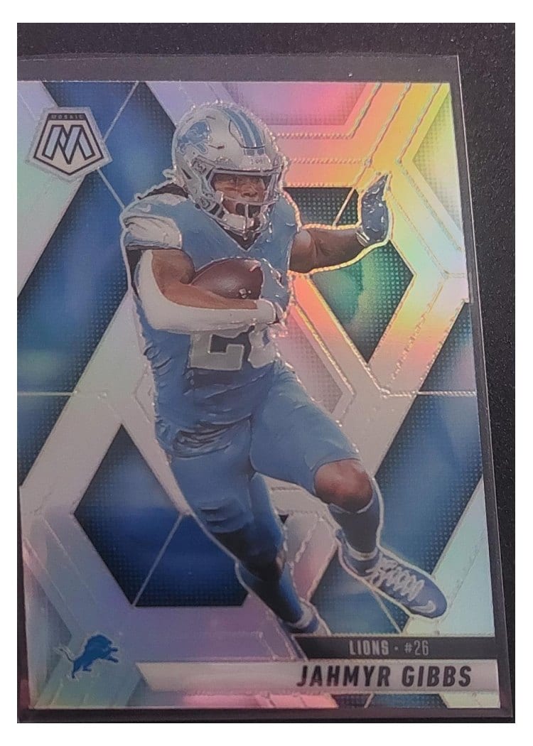 2025 Panini Mosaic Base Set Jahmyr Gibbs #103 card