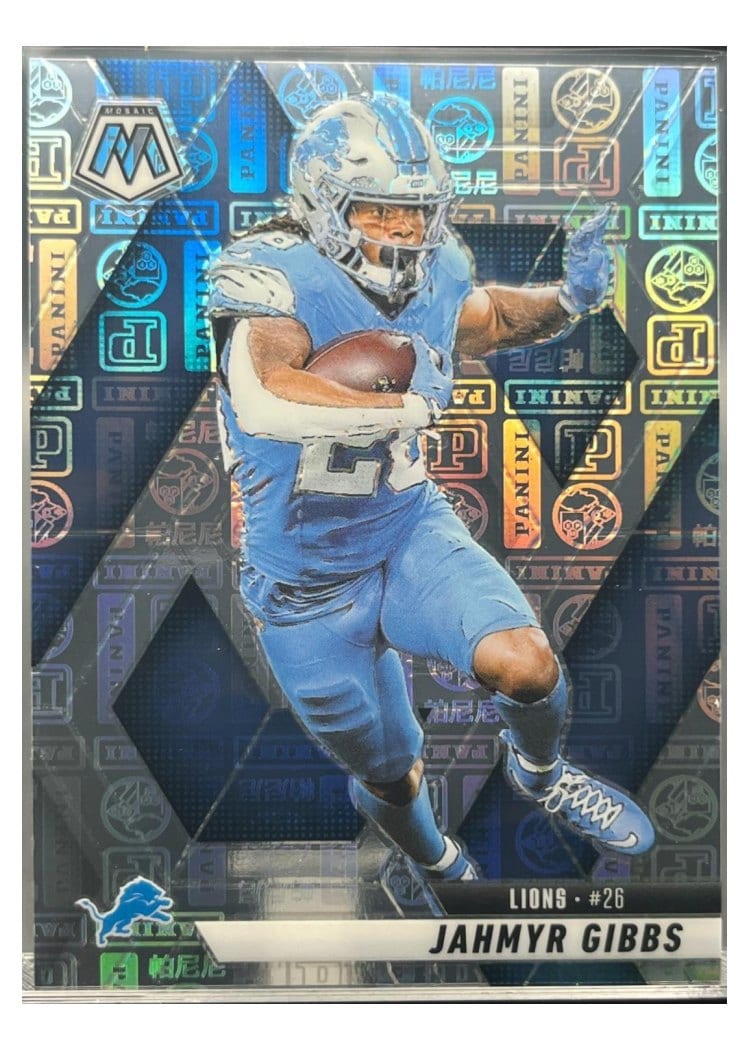 2025 Panini Mosaic Base Set Jahmyr Gibbs #103 card