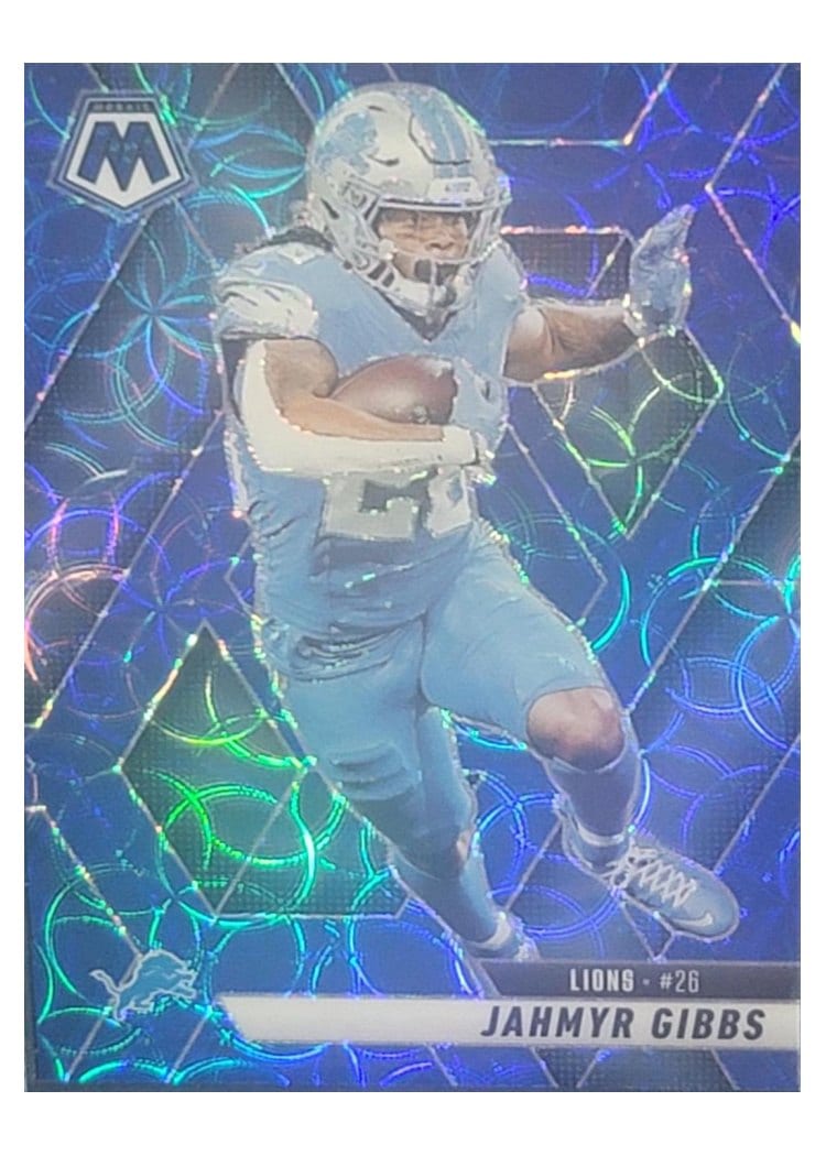 2025 Panini Mosaic Base Set Jahmyr Gibbs #103 card