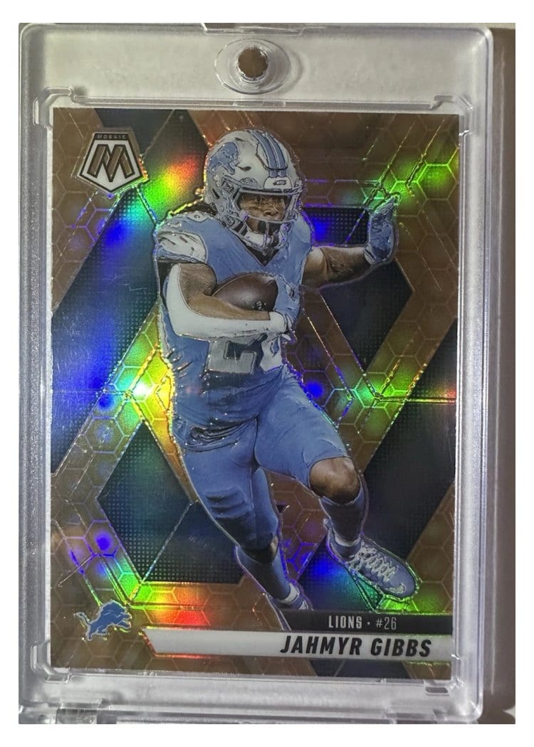 2025 Panini Mosaic Base Set Jahmyr Gibbs #103 card
