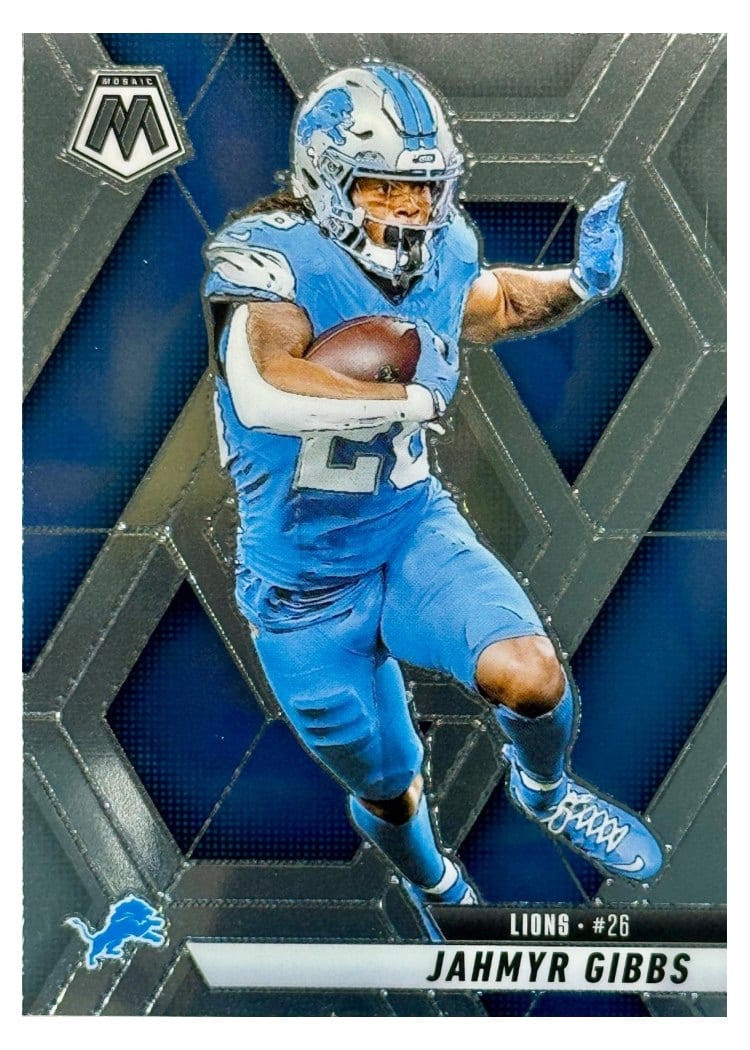 2025 Panini Mosaic Base Set Jahmyr Gibbs #103 card