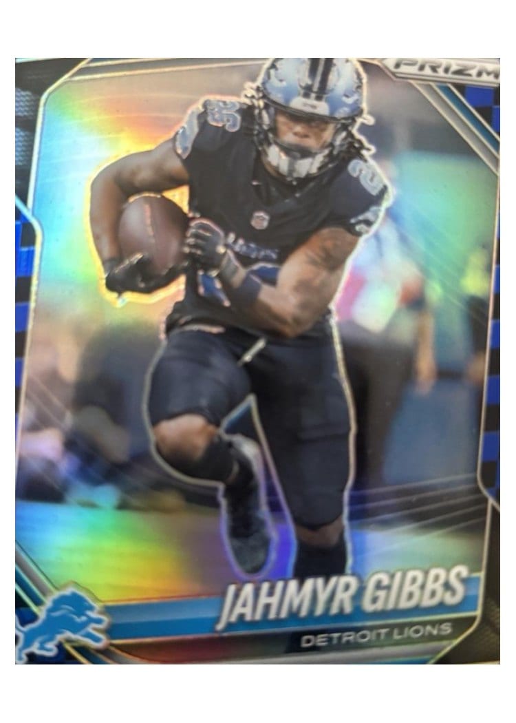 2025 Panini Prizm Base Set Jahmyr Gibbs #74 card