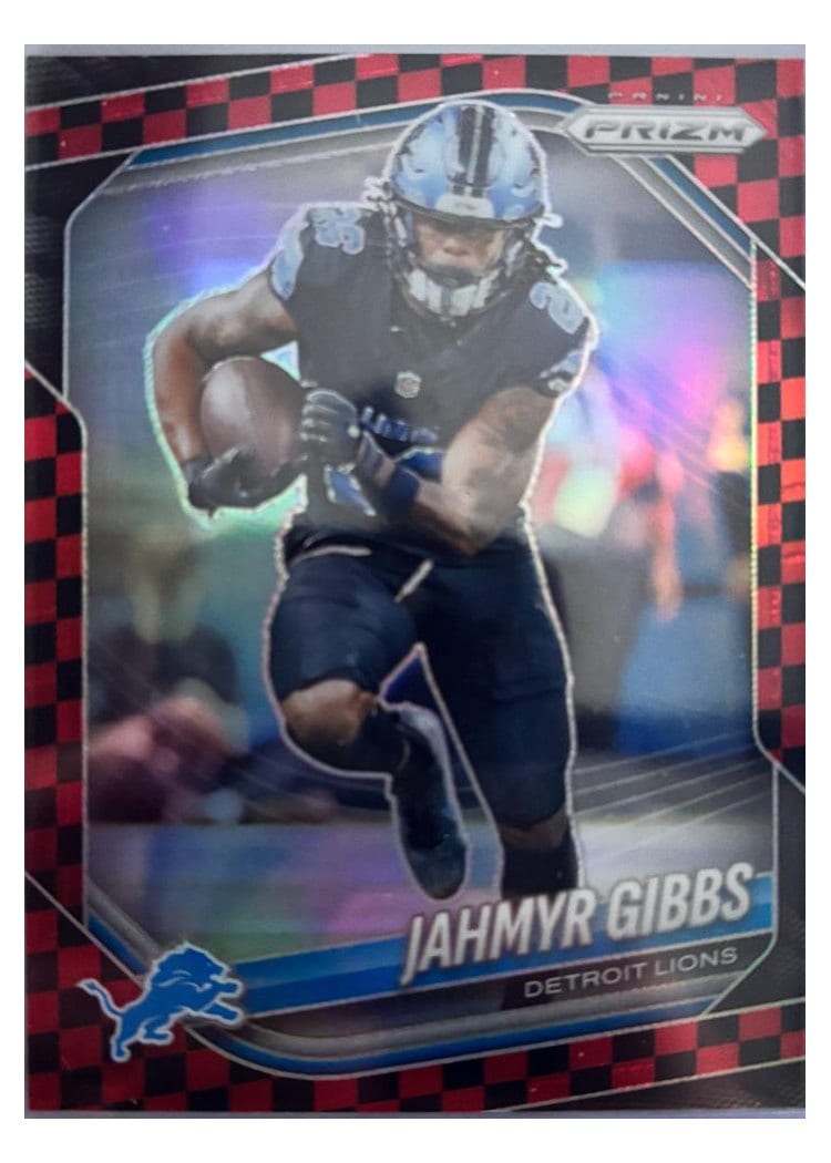 2025 Panini Prizm Base Set Jahmyr Gibbs #74 card