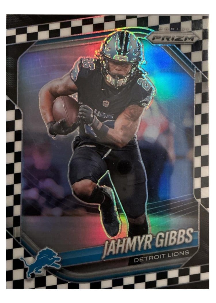 2025 Panini Prizm Base Set Jahmyr Gibbs #74 card