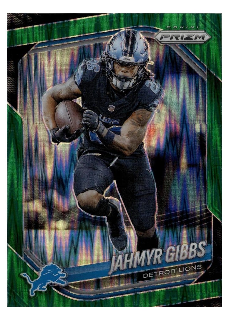 2025 Panini Prizm Base Set Jahmyr Gibbs #74 card