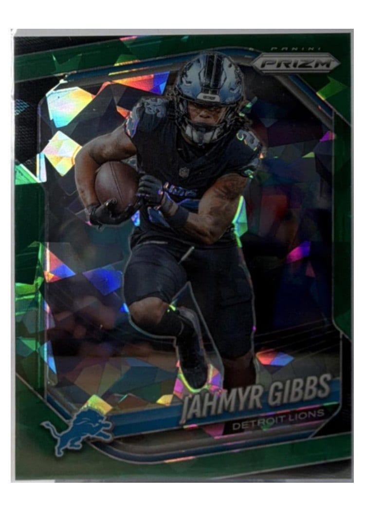 2025 Panini Prizm Base Set Jahmyr Gibbs #74 card