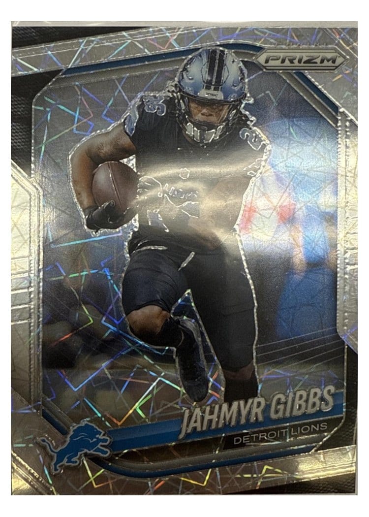 2025 Panini Prizm Base Set Jahmyr Gibbs #74 card