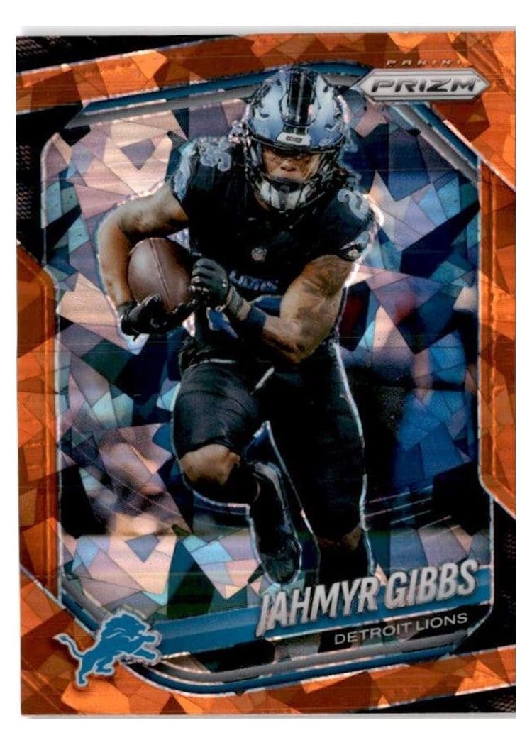 2025 Panini Prizm Base Set Jahmyr Gibbs #74 card
