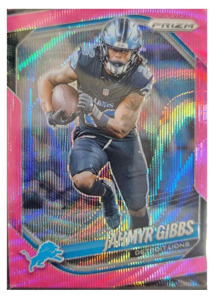 2025 Panini Prizm Base Set Jahmyr Gibbs #74 card