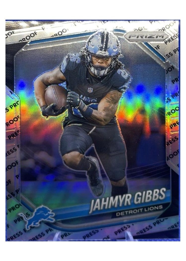 2025 Panini Prizm Base Set Jahmyr Gibbs #74 card