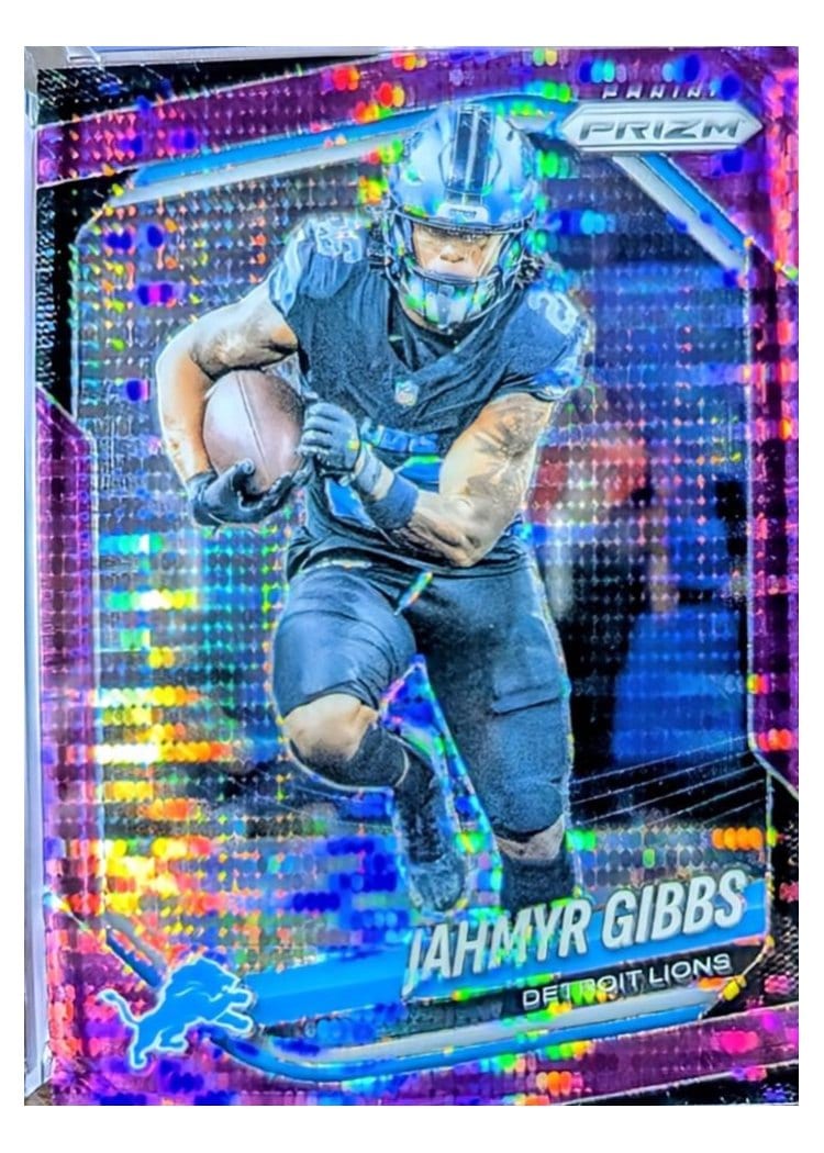 2025 Panini Prizm Base Set Jahmyr Gibbs #74 card