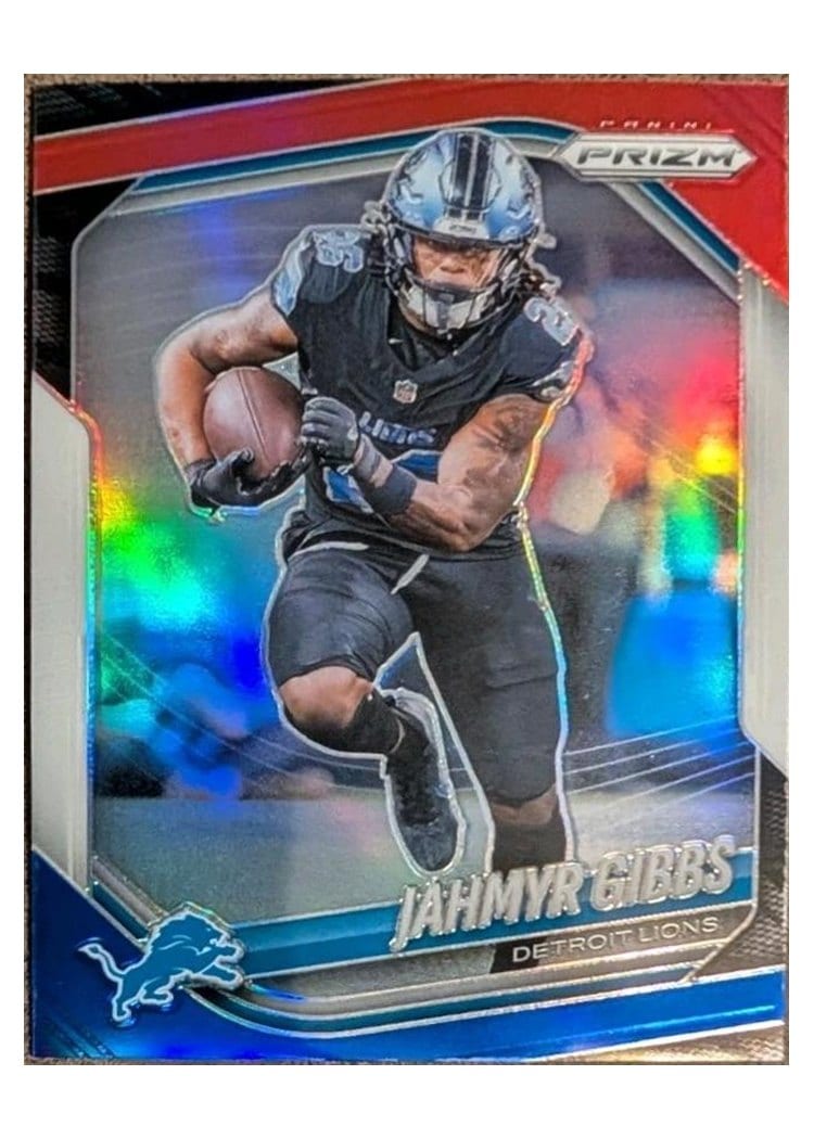 2025 Panini Prizm Base Set Jahmyr Gibbs #74 card