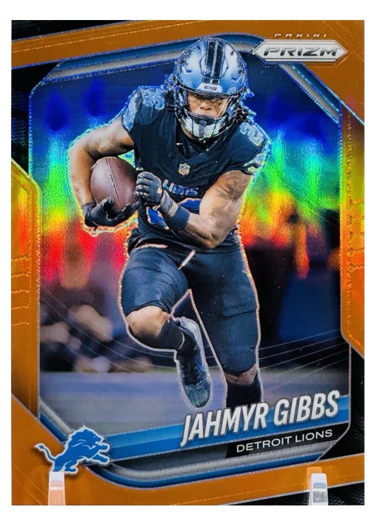 2025 Panini Prizm Base Set Jahmyr Gibbs #74 card
