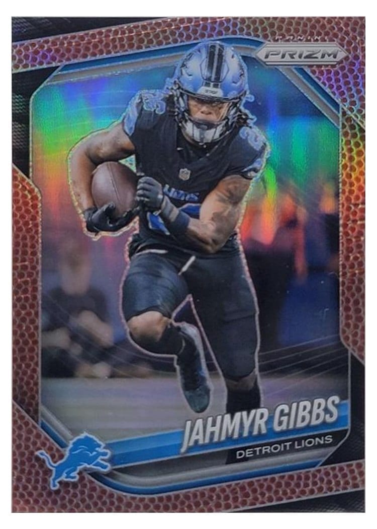 2025 Panini Prizm Base Set Jahmyr Gibbs #74 card