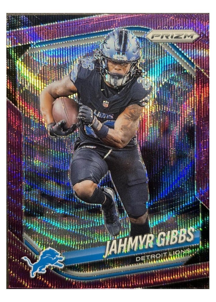 2025 Panini Prizm Base Set Jahmyr Gibbs #74 card