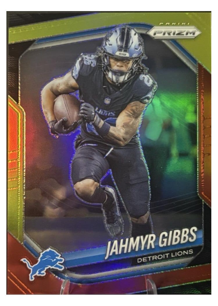 2025 Panini Prizm Base Set Jahmyr Gibbs #74 card