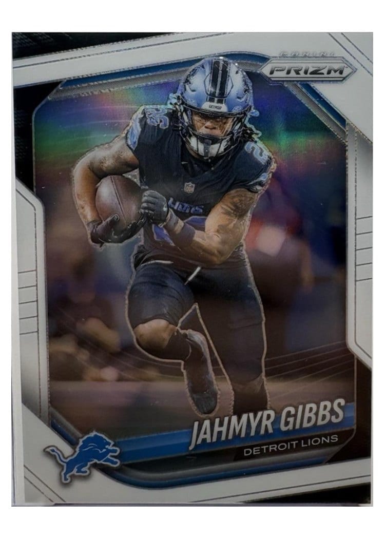2025 Panini Prizm Base Set Jahmyr Gibbs #74 card