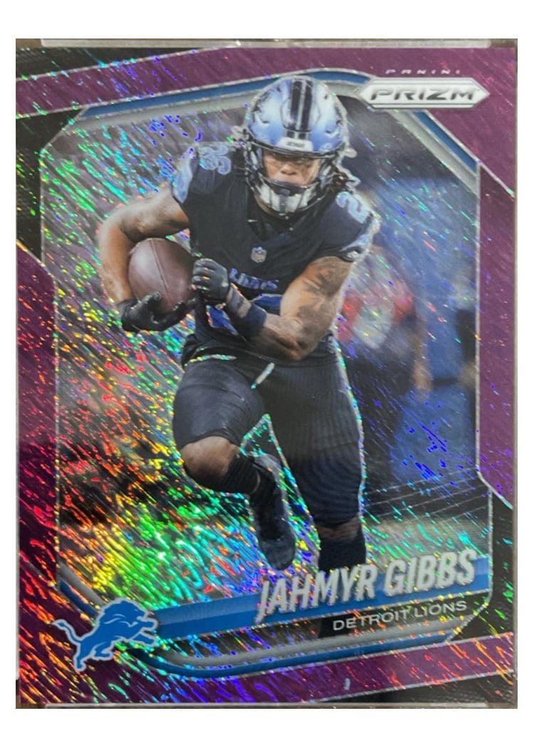 2025 Panini Prizm Base Set Jahmyr Gibbs #74 card