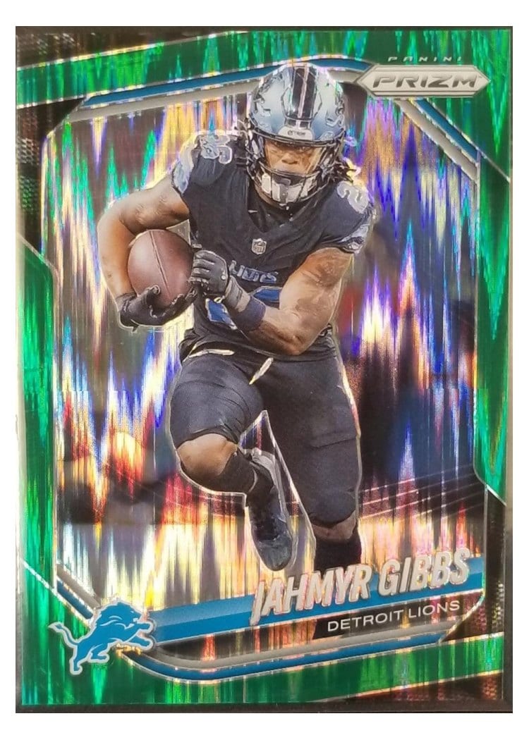 2025 Panini Prizm Base Set Jahmyr Gibbs #74 card