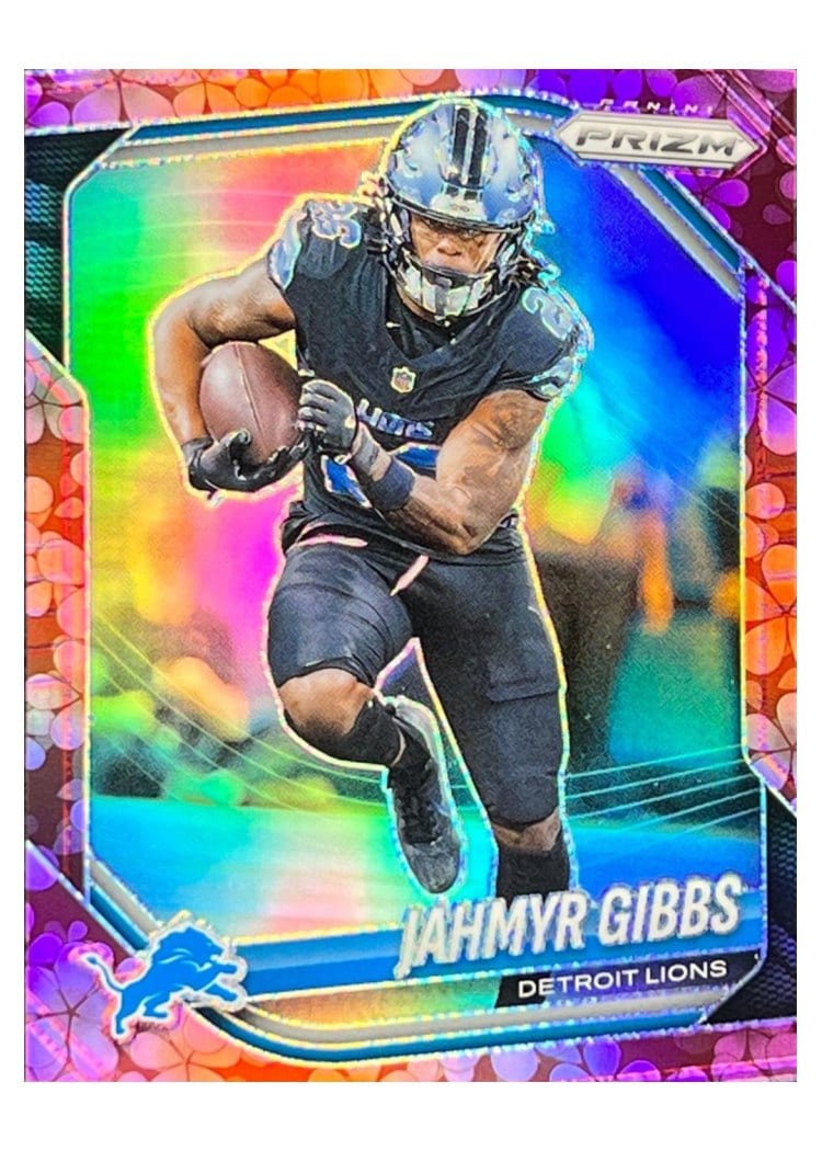 2025 Panini Prizm Base Set Jahmyr Gibbs #74 card