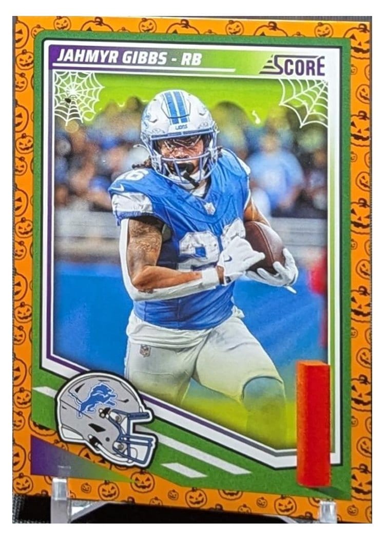 2025 Score-A-Treat Base Set Jahmyr Gibbs #33 card