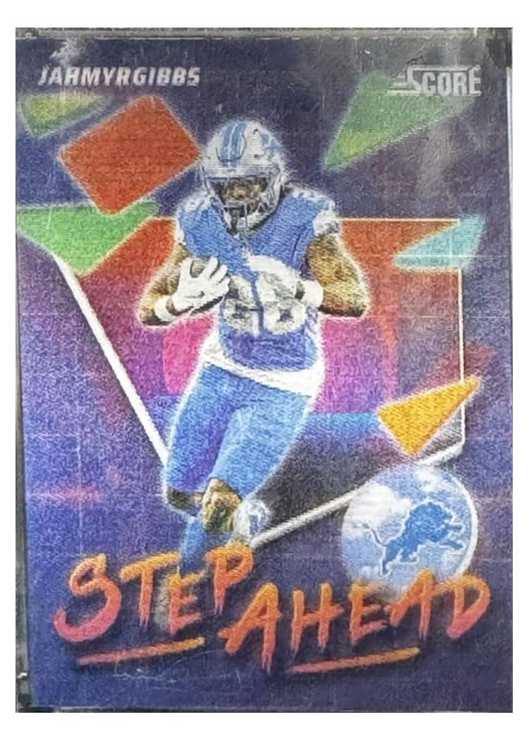 2025 Score Step Ahead Jahmyr Gibbs #3 card