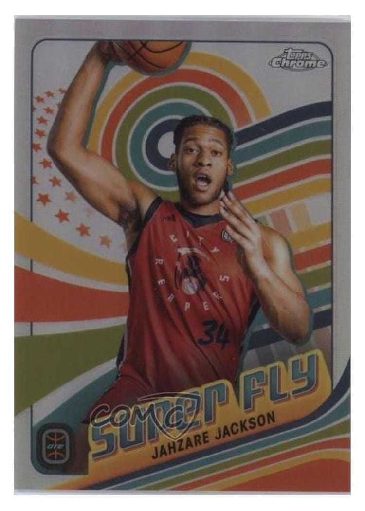 2023-24 Topps Chrome OTE Superfly Jahzare Jackson #SF-4 card