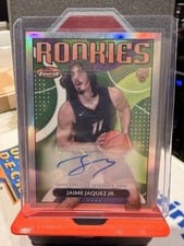 2023-24 Finest Rookie Finest Autographs Jaime Jaquez JR. #RFA-JJJ card