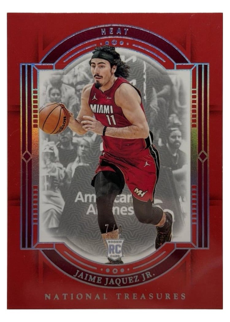 2023-24 Panini National Treasures Base Set Jaime Jaquez Jr. #98 card