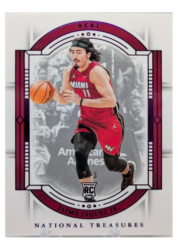 2023-24 Panini National Treasures Base Set Jaime Jaquez Jr. #98 card