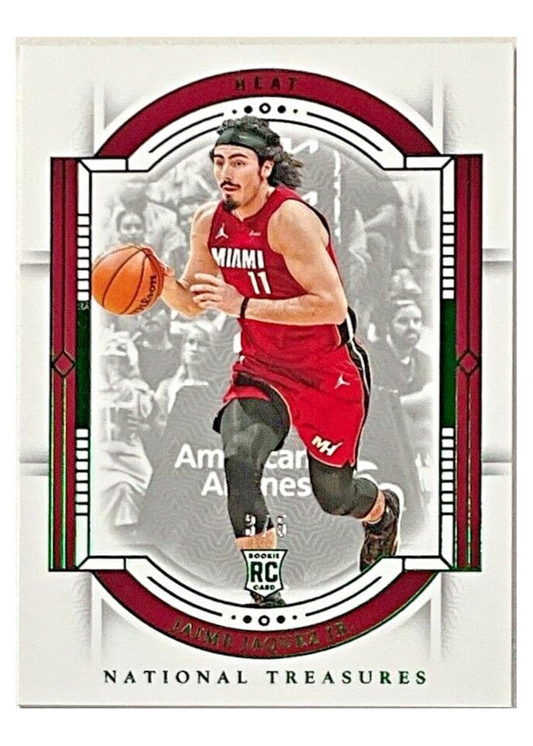 2023-24 Panini National Treasures Base Set Jaime Jaquez Jr. #98 card