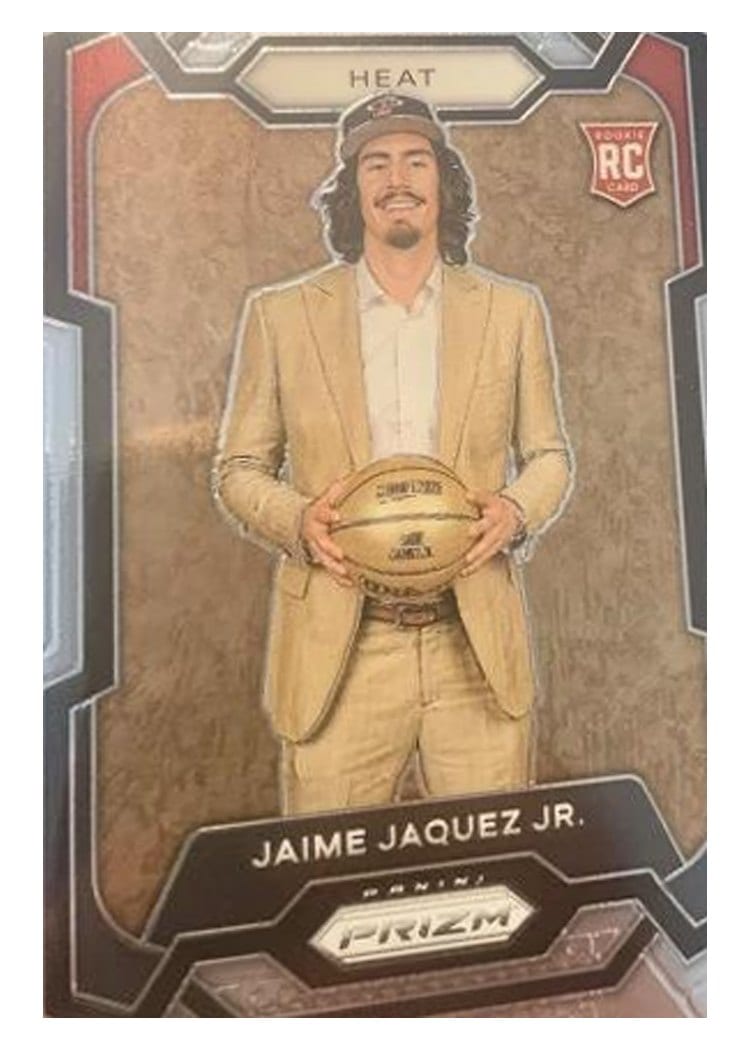 2023-24 Panini Prizm Base Set Jaime Jaquez Jr. #137 card