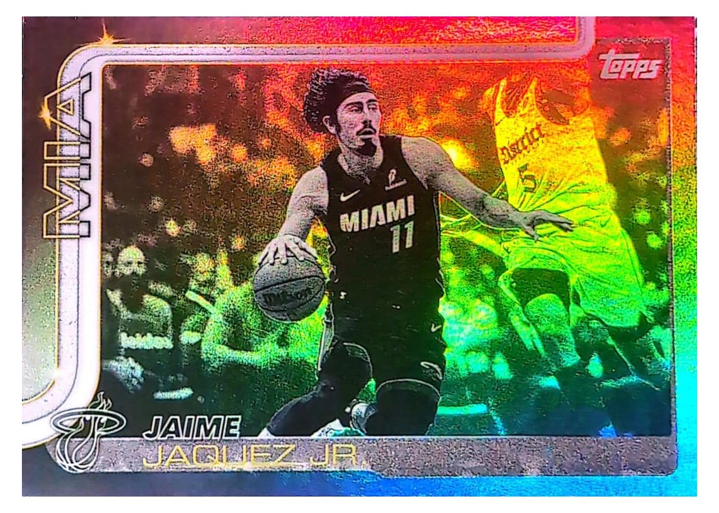 2025-26 Topps Base Set Jaime Jaquez Jr. Blackout #78 card