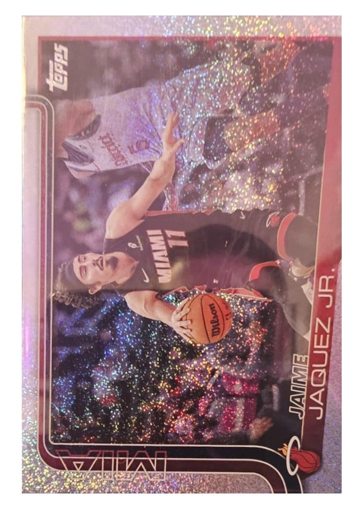 2025-26 Topps Base Set Jaime Jaquez Jr. Sandglitter #78 card