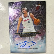 2025-26 Topps Chrome Signature Style Jaime Jaquez Jr. #SS-JJ card