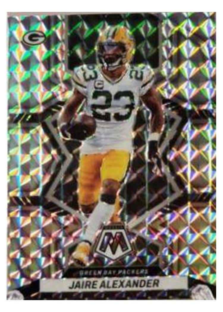 2022 Panini Mosaic Base Set Jaire Alexander #72 card