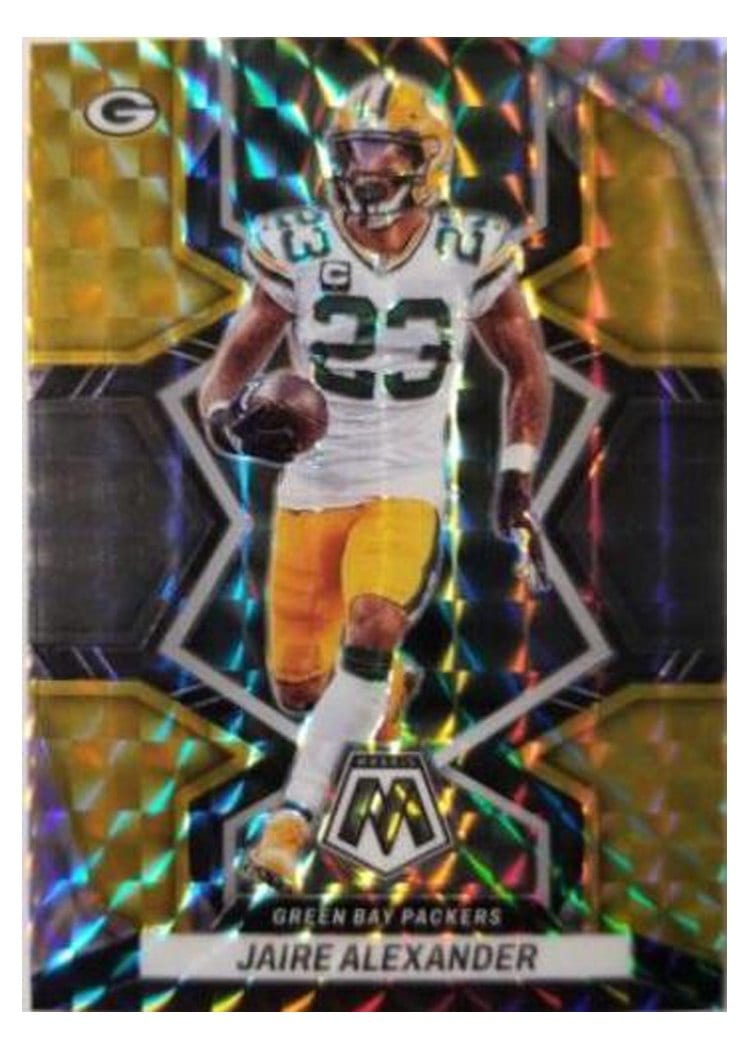 2022 Panini Mosaic Base Set Jaire Alexander #72 card
