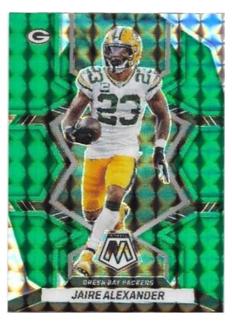 2022 Panini Mosaic Base Set Jaire Alexander #72 card